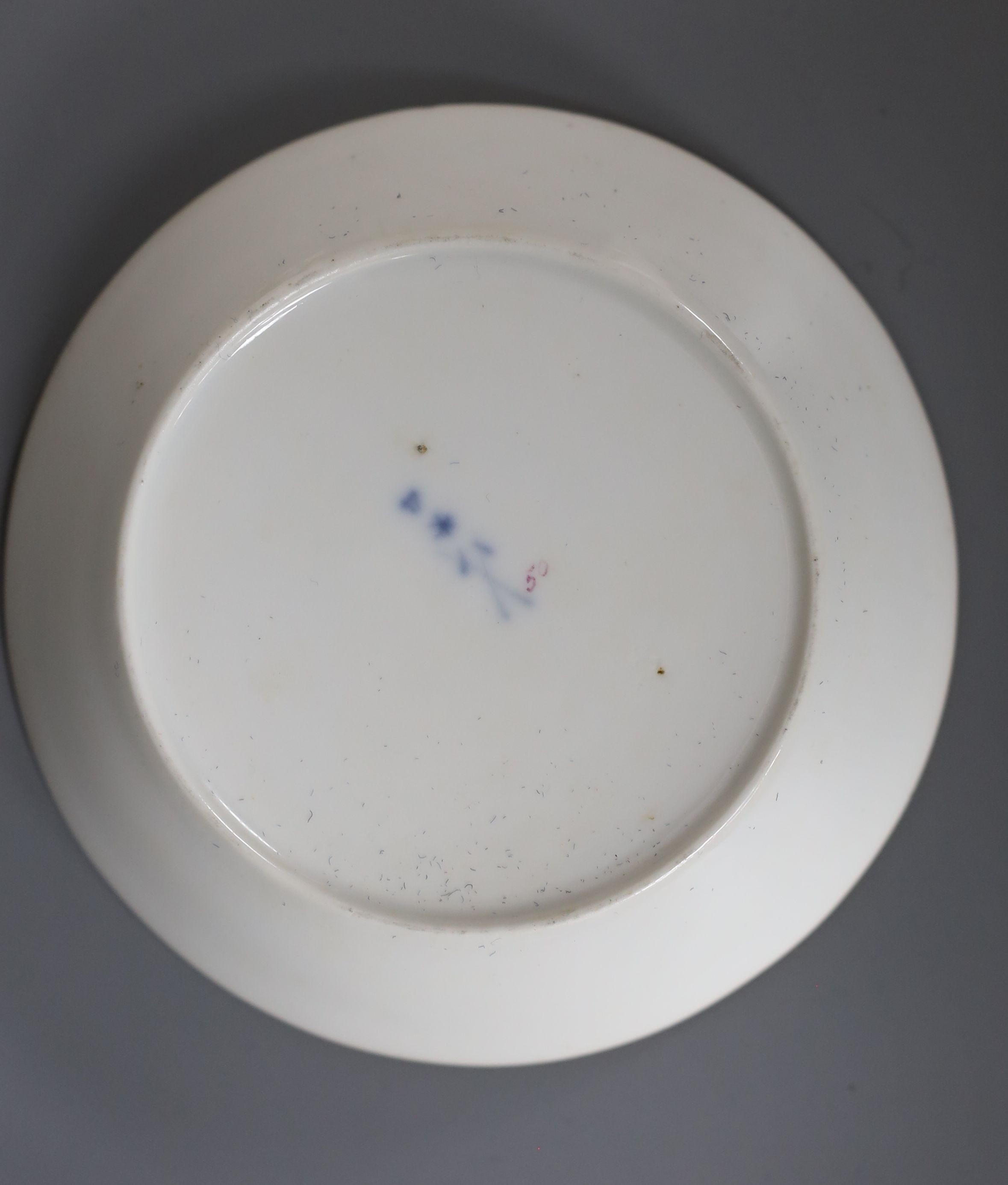 A Marcolini Meissen porcelain coffee can and saucer